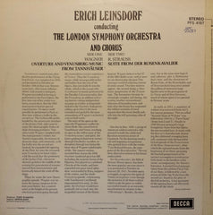 Richard Wagner / Richard Strauss, London Symphony Orchestra, The And London Symphony Chorus, Erich Leinsdorf - Overture And Venusberg Music From Tannhäuser / Suite From Der Rosenkavalier (Vinyl)