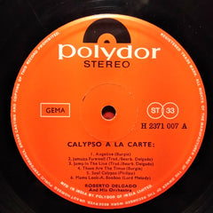 Roberto Delgado & His Orchestra - Calypso Ã€ La Carte (Vinyl) Image