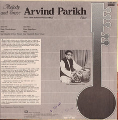 Arvind Parikh - Melody and Grace (Vinyl)