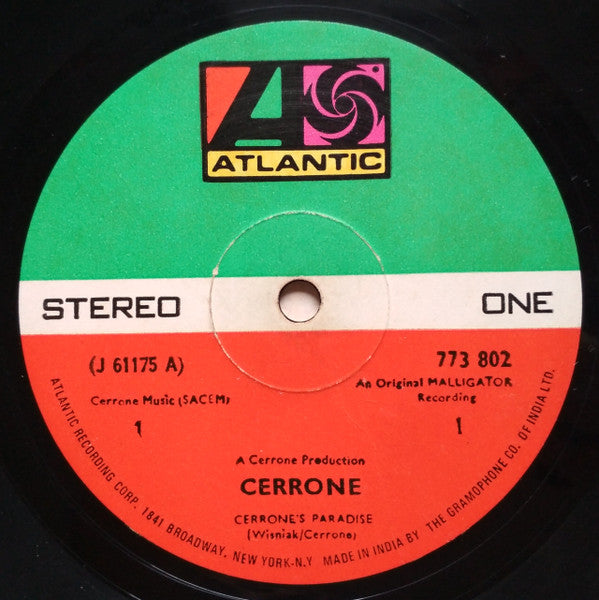 Cerrone - Cerrone's Paradise (Vinyl)