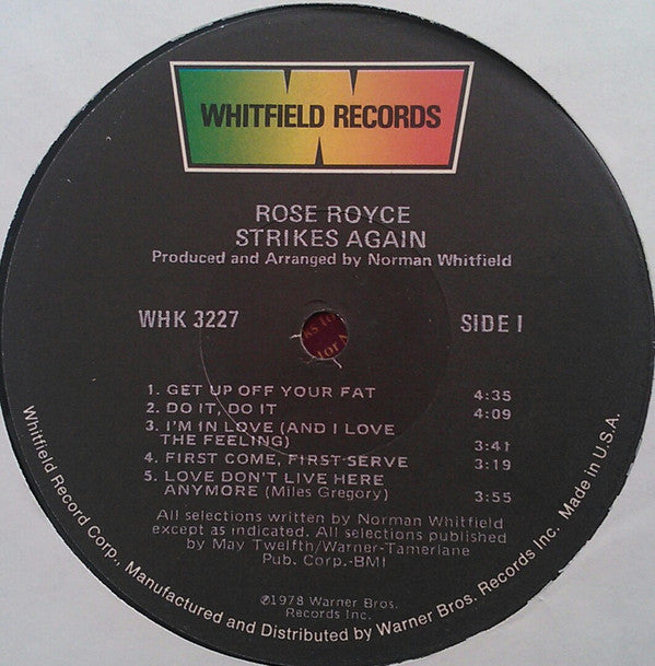 Rose Royce - Strikes Again (Vinyl)