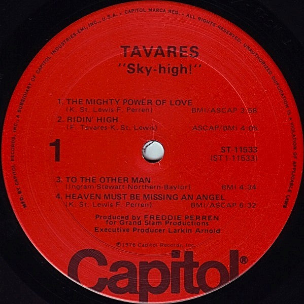 Tavares - Sky-High! (Vinyl) Image