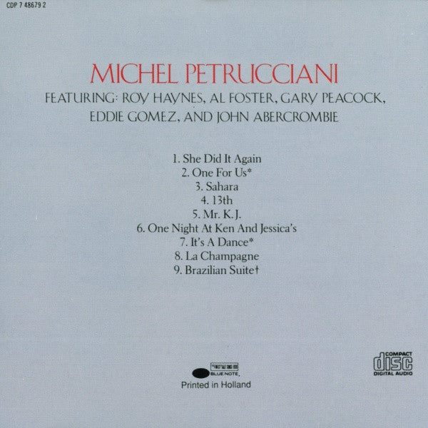 Michel Petrucciani - Michel Plays Petrucciani (CD) Image