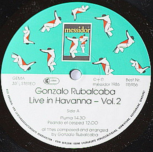 Gonzalo Rubalcaba - Live In Havanna Volume 2 (Vinyl) Image