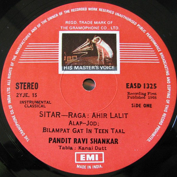 Ravi Shankar - Two RÄga Moods (Vinyl) Image