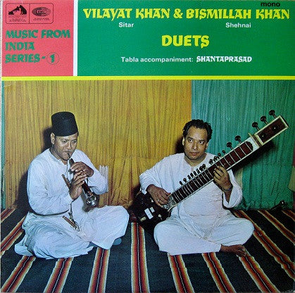 Vilayat Khan & Bismillah Khan, Shanta Prasad - Duets (Vinyl) Image