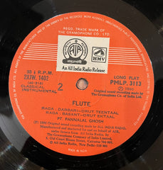 Pannalal Ghosh - Flute Recital (Vinyl)
