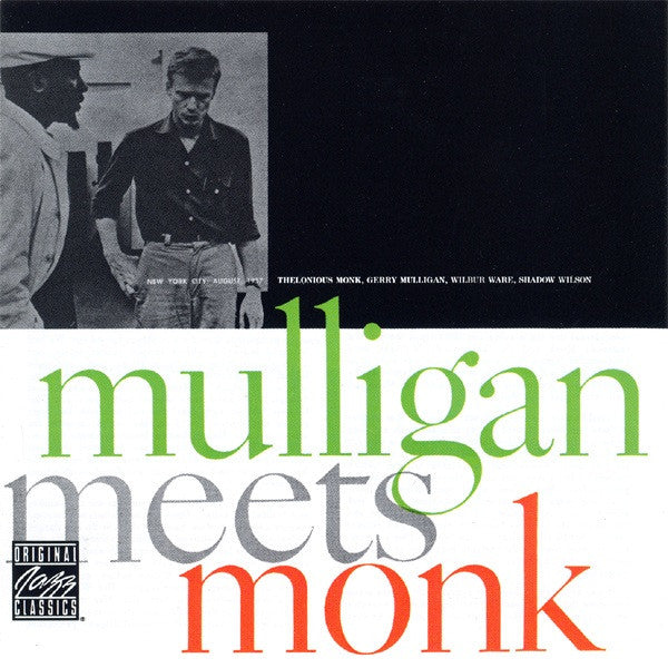 Thelonious Monk And Gerry Mulligan - Mulligan Meets Monk (CD) Image