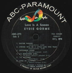 Eydie Gormé - Love Is A Season (Vinyl)