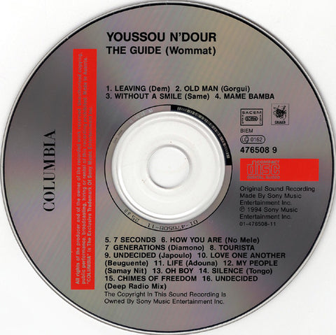 Youssou N'Dour - The Guide (Wommat) (CD)