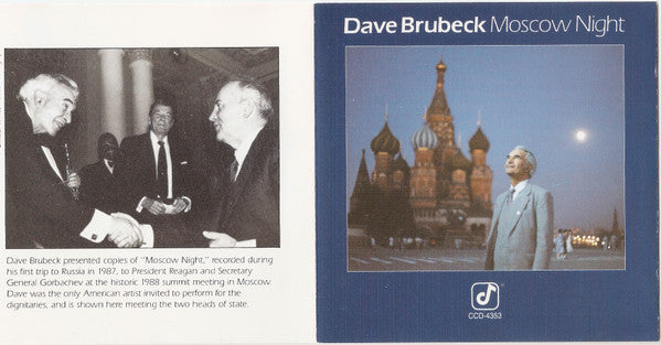 Dave Brubeck - Moscow Night (CD) Image