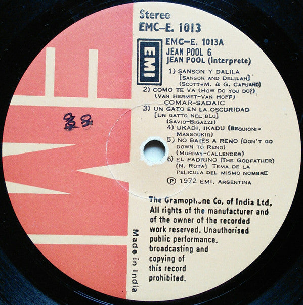 Jean Pool - Jean Pool 6 (Vinyl) Image