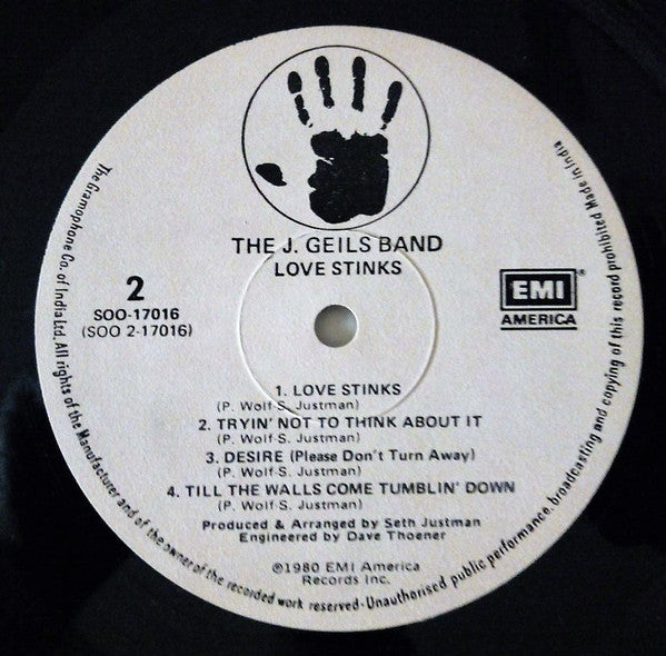 J. Geils Band, The - Love Stinks (Vinyl)