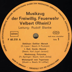 Musikzug Der Freiwilligen Feuerwehr Velbert - Golden Line (Vinyl)