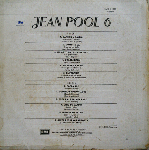 Jean Pool - Jean Pool 6 (Vinyl) Image