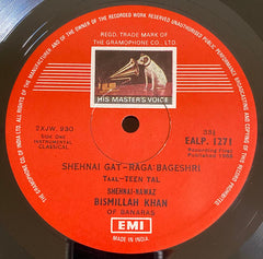 Bismillah Khan - Raga Bageshri / Raga Sohoni (Vinyl)
