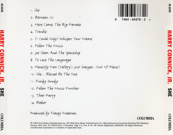 Harry Connick, Jr. - She (CD)