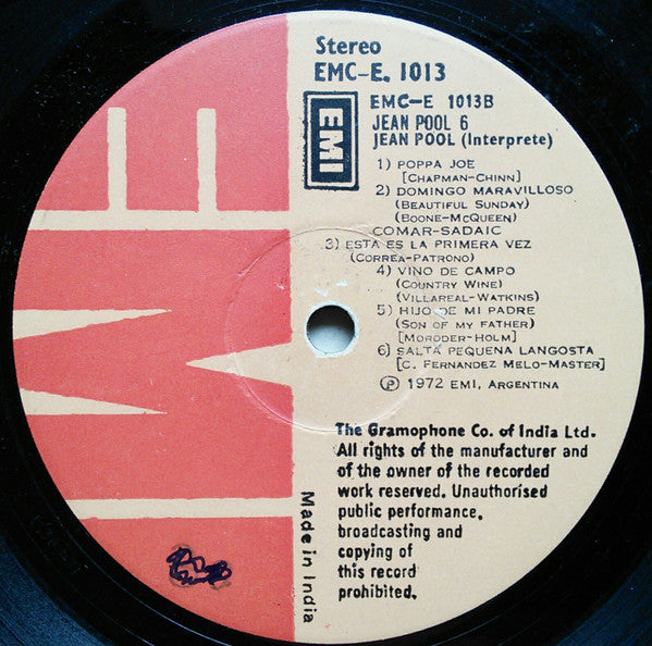 Jean Pool - Jean Pool 6 (Vinyl) Image
