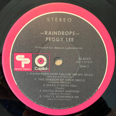 Peggy Lee - Raindrops (Vinyl) Image