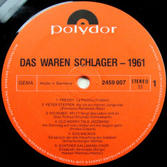 Various - Das Waren Schlager 1961 (Vinyl) Image