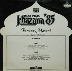 Penaz Masani - Music India's Khazana'85 - Live At Bombay / Delhi / Calcutta (Vinyl) Image