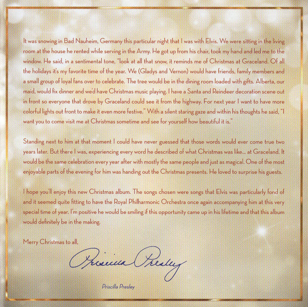 Elvis Presley With Royal Philharmonic Orchestra, The - Christmas With Elvis And The Royal Philharmonic Orchestra (CD)