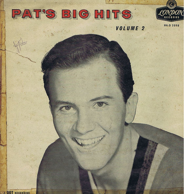 Pat Boone - Pat`s Big Hits Volume 2 (Vinyl)