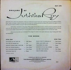 Juthika Roy - Songs Of Devotion Bhajans By Juthika Roy (Vinyl) Image