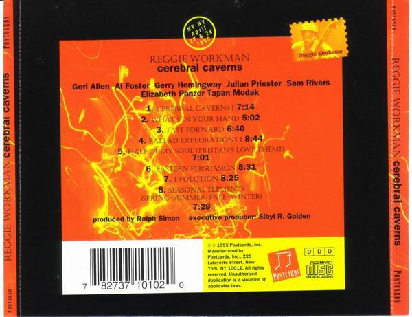 Reggie Workman - Cerebral Caverns (CD) Image