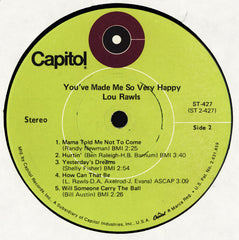 Lou Rawls - You've Made Me So Very Happy (Vinyl)