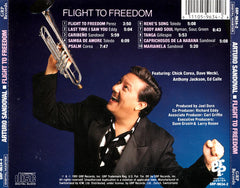 Arturo Sandoval - Flight To Freedom (CD) Image