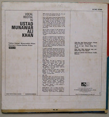 Munawar Ali Khan - Vocal Recital (Vinyl)