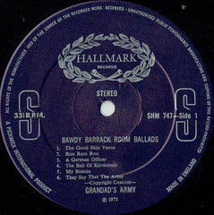 Grandad's Army - Bawdy Barrack-Room Ballads (Vinyl)