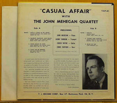 John Mehegan Quartet - Casual Affair (Vinyl)