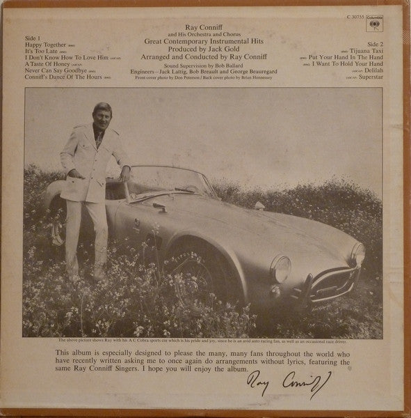 Ray Conniff - Great Contemporary Instrumental Hits (Vinyl)