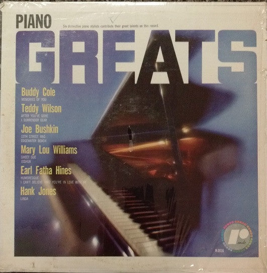 Various - Piano Greats (Vinyl) Image