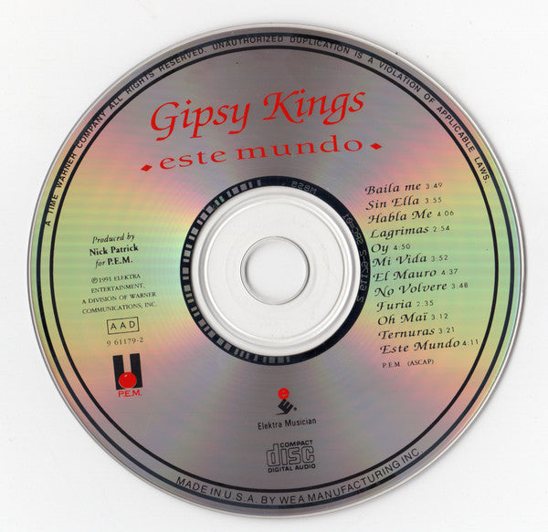Gipsy Kings - Este Mundo (CD) Image