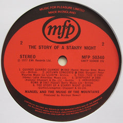 Manuel And His Music Of The Mountains - The Story Of A Starry Night (Vinyl) Image