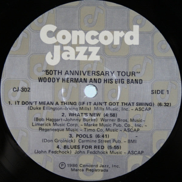 Woody Herman Big Band, The - 50th Anniversary Tour (Vinyl) Image