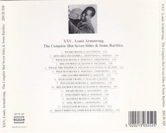 Louis Armstrong - The Complete Hot Seven Sides & Some Rarities (CD) Image