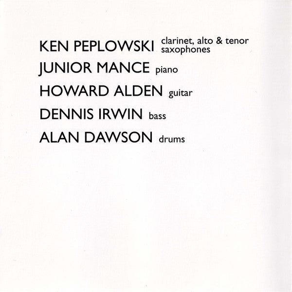 Ken Peplowski Quintet, The - Illuminations (CD)