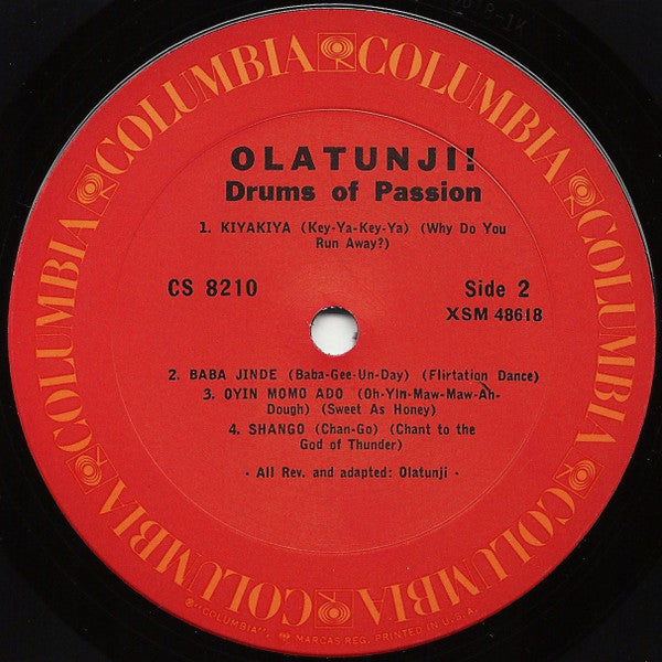 Babatunde Olatunji - Drums Of Passion (Vinyl)