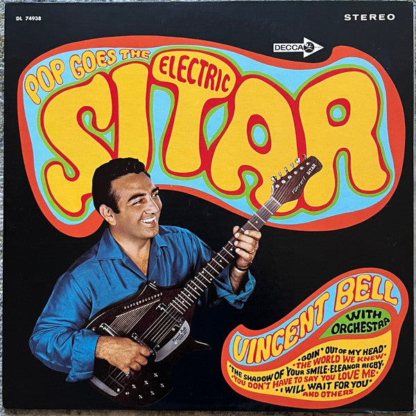 Vincent Bell With Orchestra - Pop Goes The Electric Sitar (Vinyl)