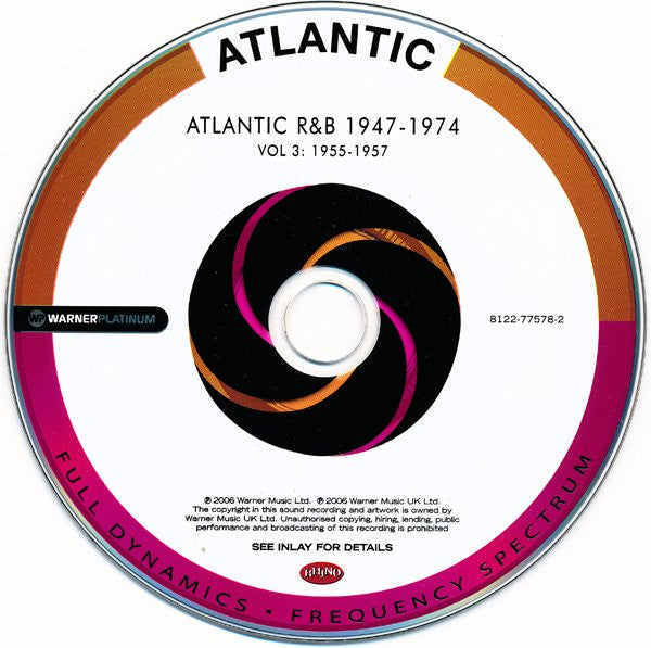 Various - Atlantic R&B 1947-1974 - Volume 3: 1955-1957 (CD)