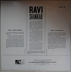 Ravi Shankar - Raga. Tilak-Shyam / Abhogi-Kanada (Vinyl) Image