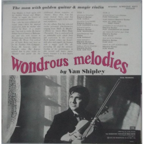 Van Shipley - Wondrous Melodies (The man with golden guitar & magic violin) (Vinyl) Image