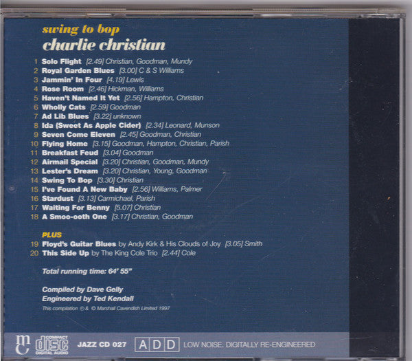 Charlie Christian - Swing To Bop (CD)