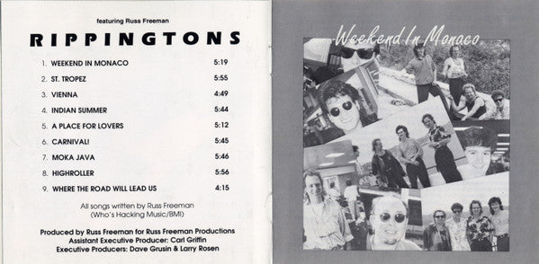 Rippingtons, The Featuring Russ Freeman (2) - Weekend In Monaco (CD) Image