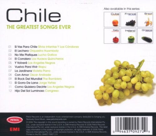 Various - Chile - The Greatest Songs Ever (CD)