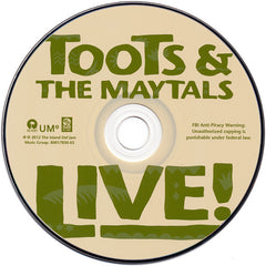 Toots & The Maytals - Live! (CD) Image